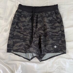 Women's Black Camo Shorts​
